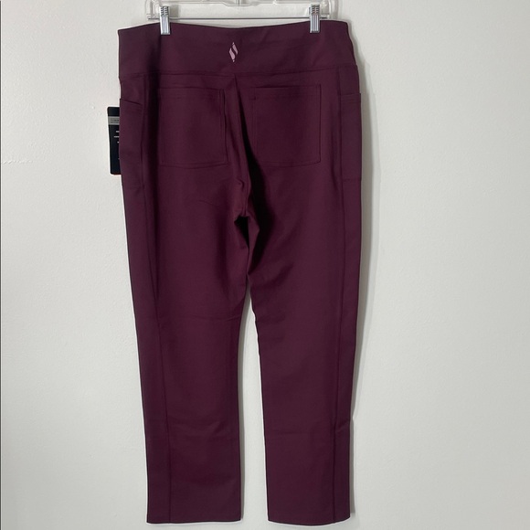 Skechers Women Go Walk GoFlex 4 Pocket Boot Cut   Wine Gym Pants Size XXL /Z8 - Picture 2 of 12